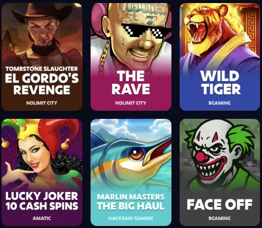 Gokkasten voor elke smaak bij Roobet Casino